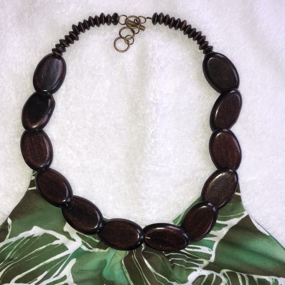 NWT Jones New York Palm Print Halter Top - Picture 2 of 10